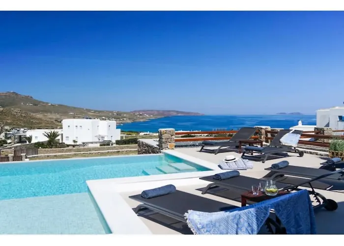 Luxury White Villa W Private Pool In Mikonos