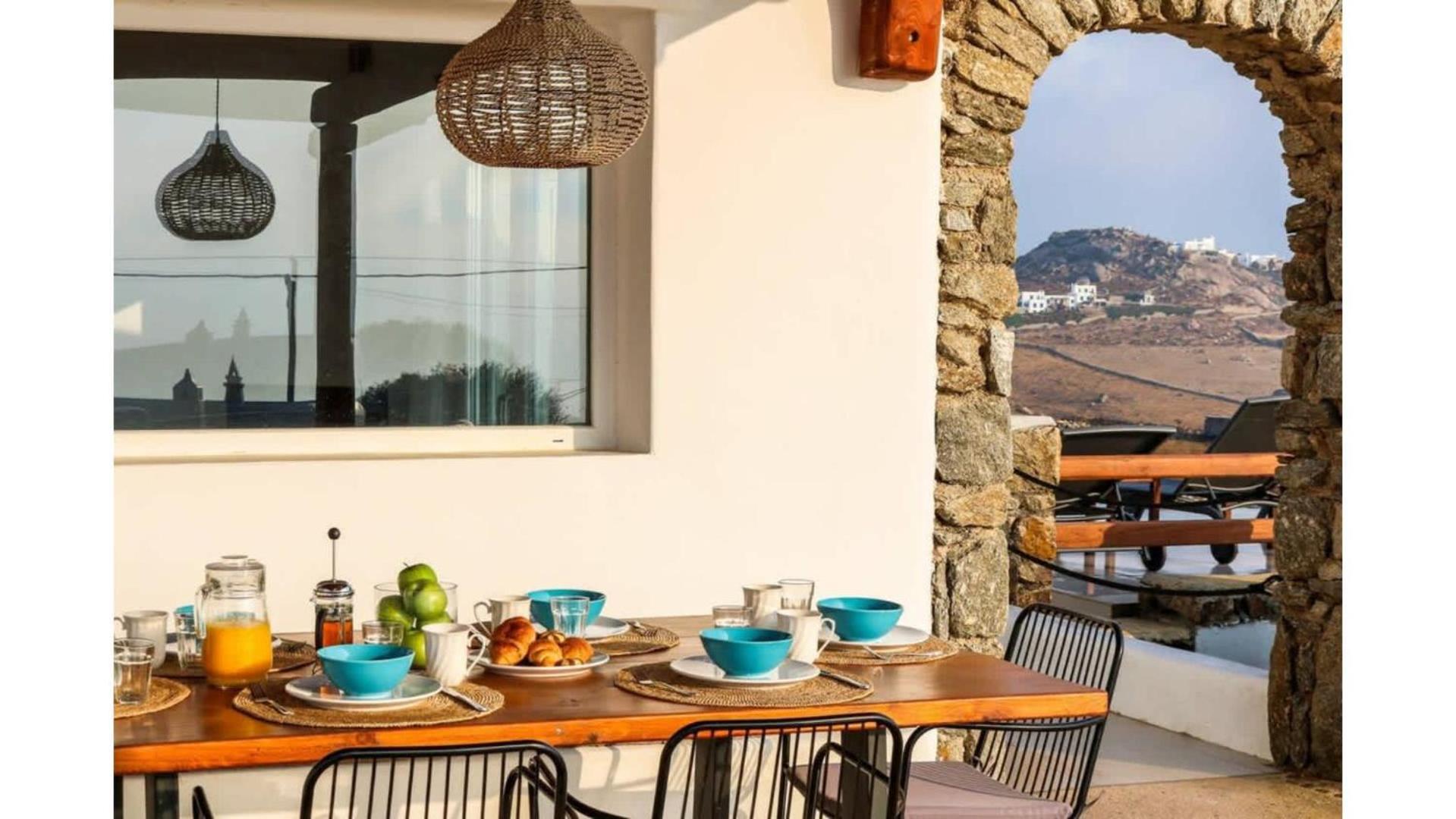 Villa Luxury White W Private Pool In Mikonos