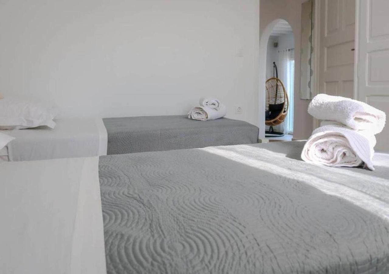 Luxury White W Private Pool In Mikonos Villa Kalafatis