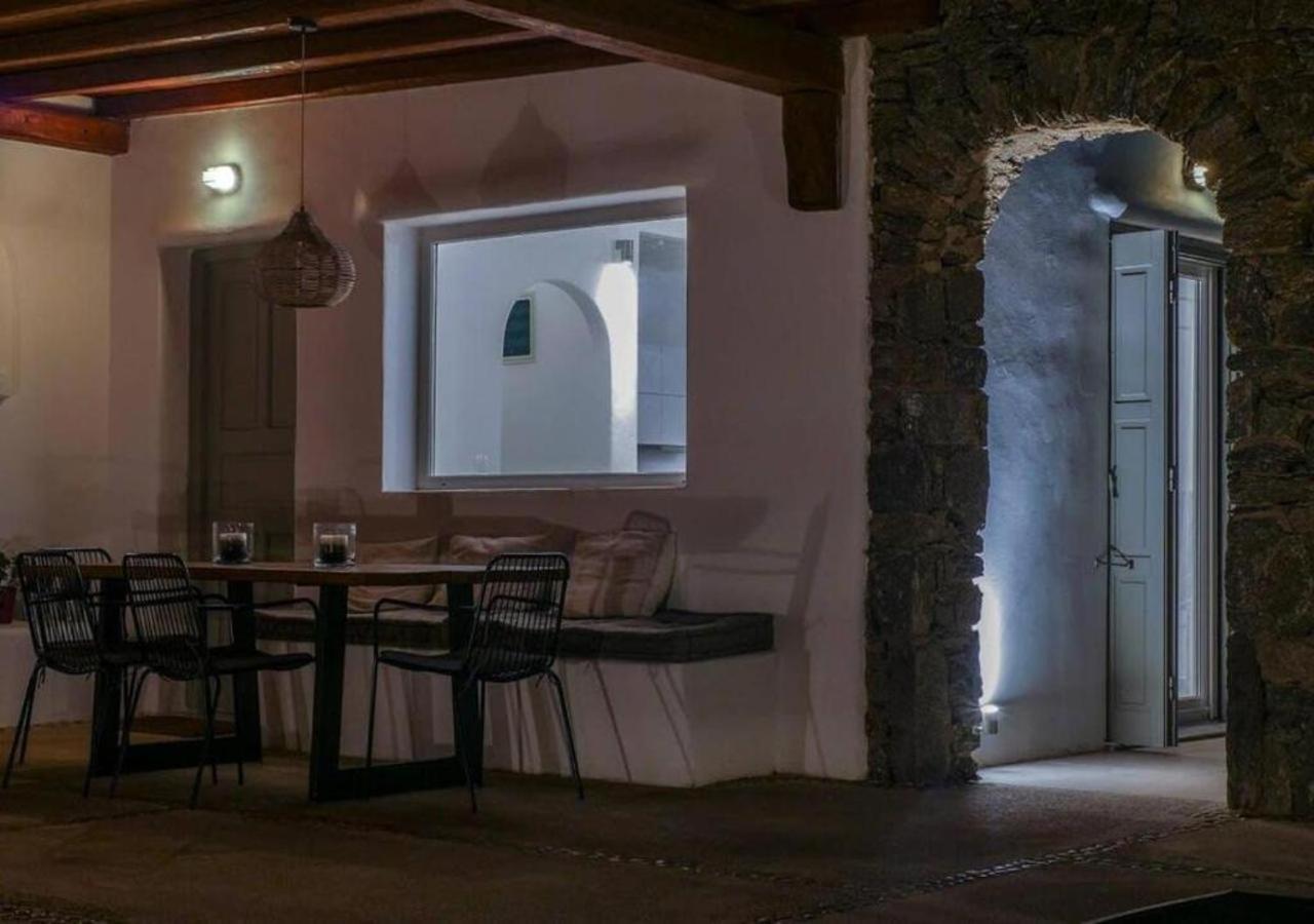 Luxury White W Private Pool In Mikonos Kalafatis