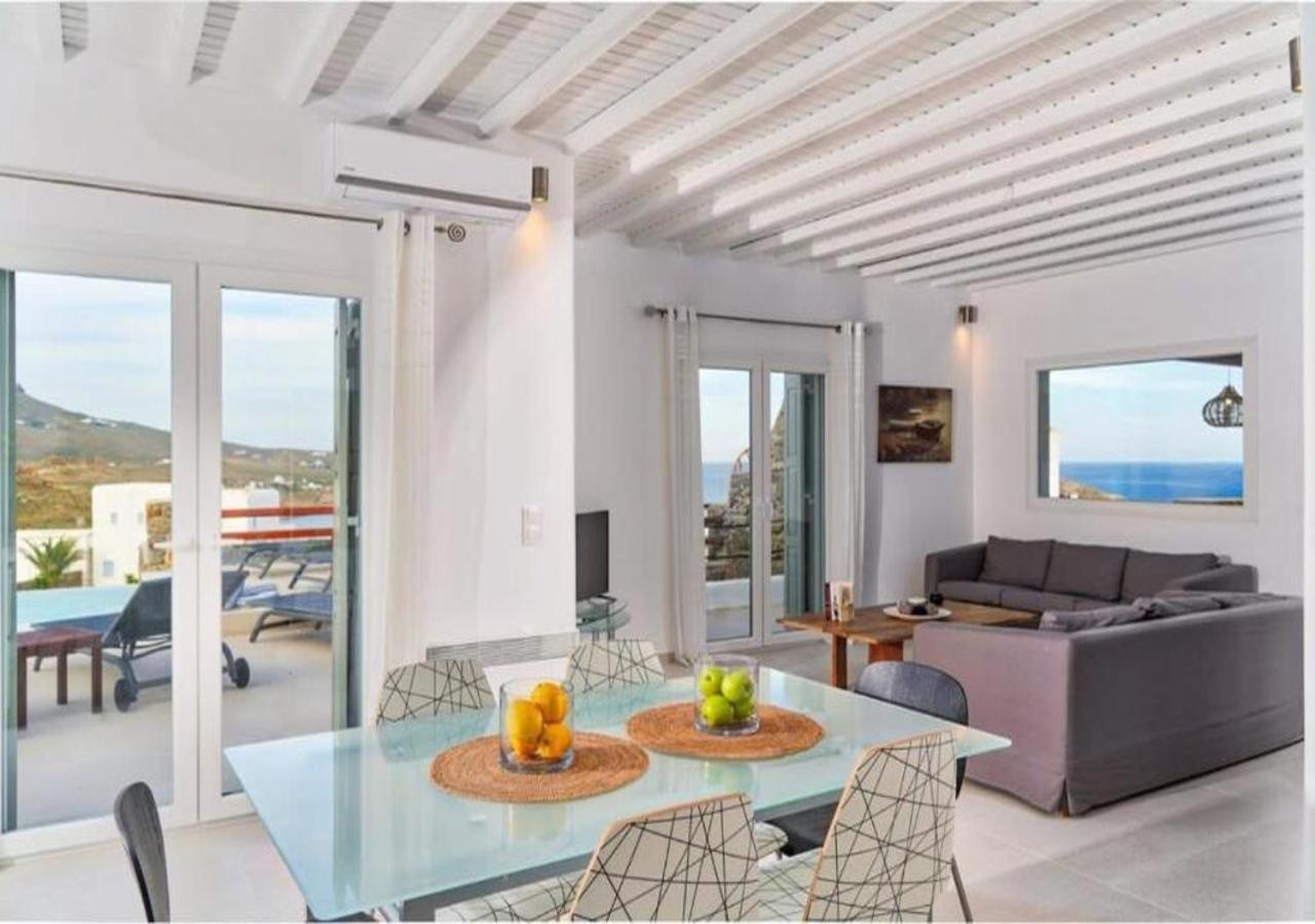 Luxury White W Private Pool In Mikonos Villa *