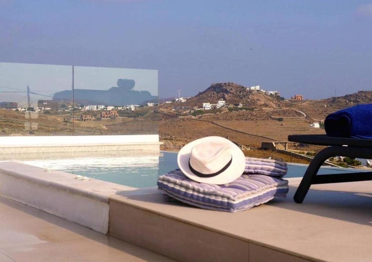 Luxury White W Private Pool In Mikonos Villa Kalafatis